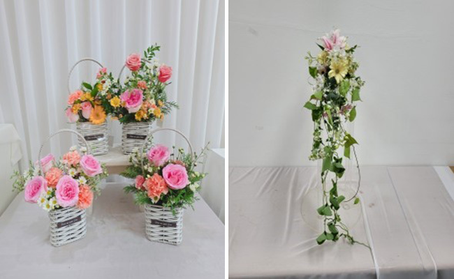 플라워샵 창업마스터 클래스 작품 이미지